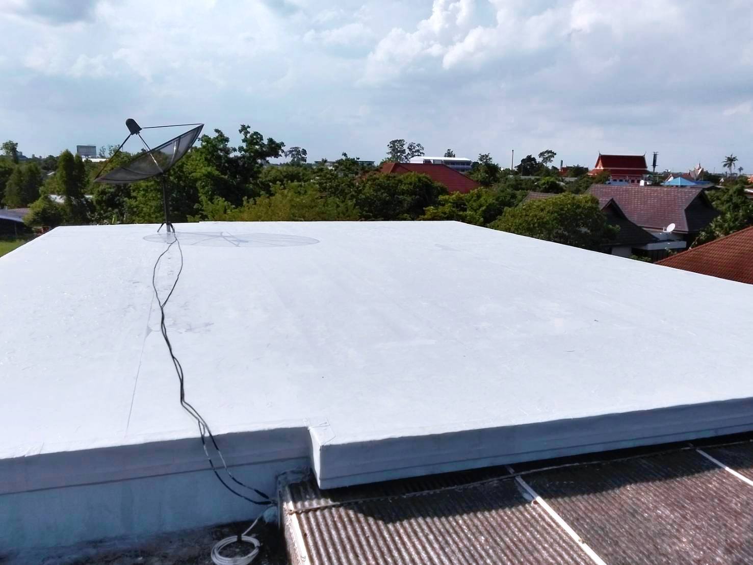 รีวิวงานติดตั้งฉนวนกันความร้อนดาดฟ้าด้วยแผ่น XPS Foam AT Foam